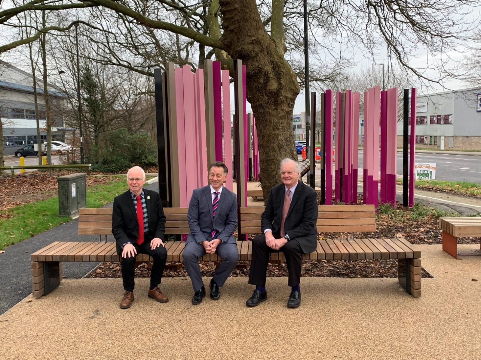 Opening of the latest micro-park in Manor Royal Business District