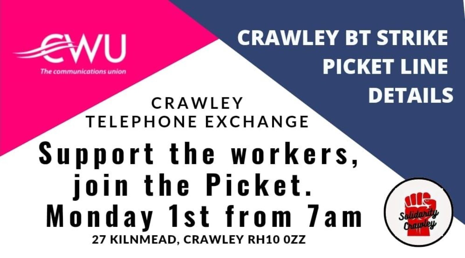 CWU Strike details