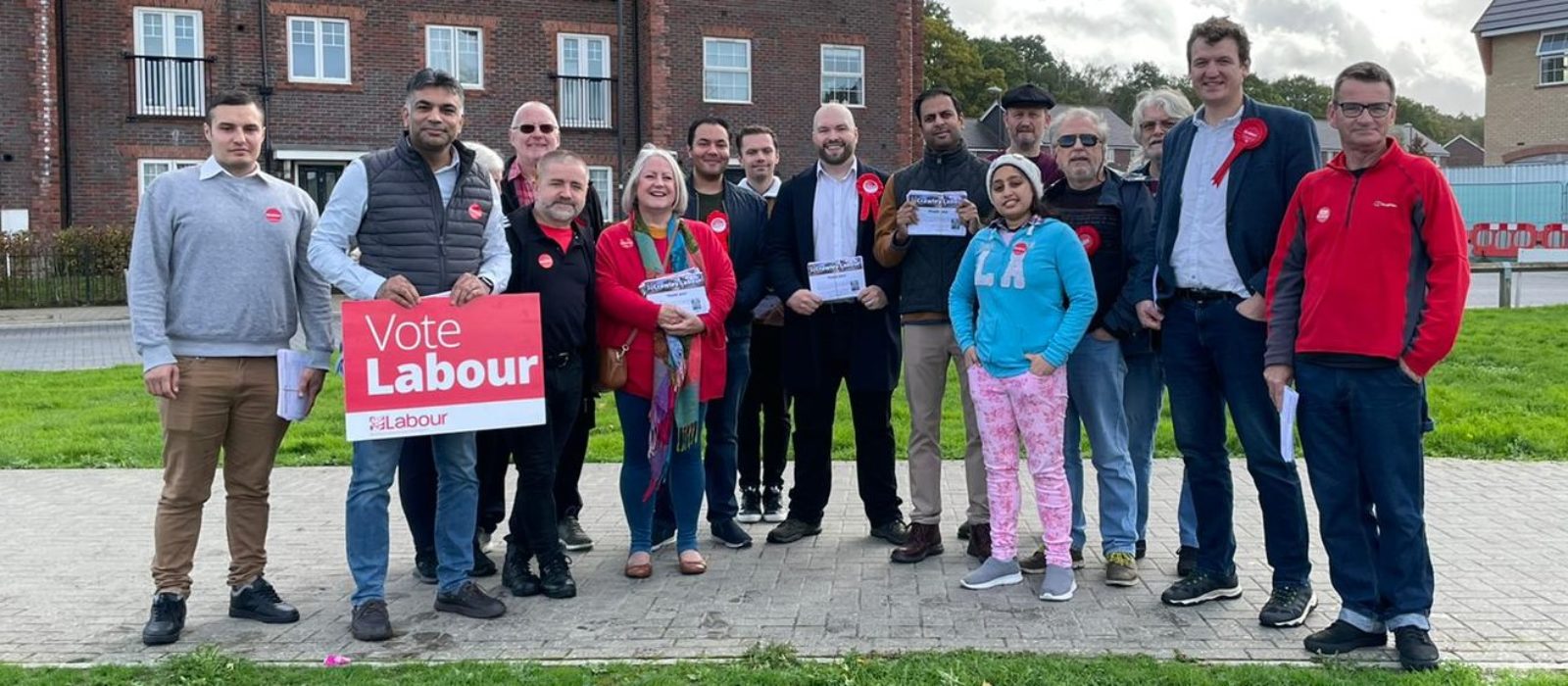 Labour campaigning Team